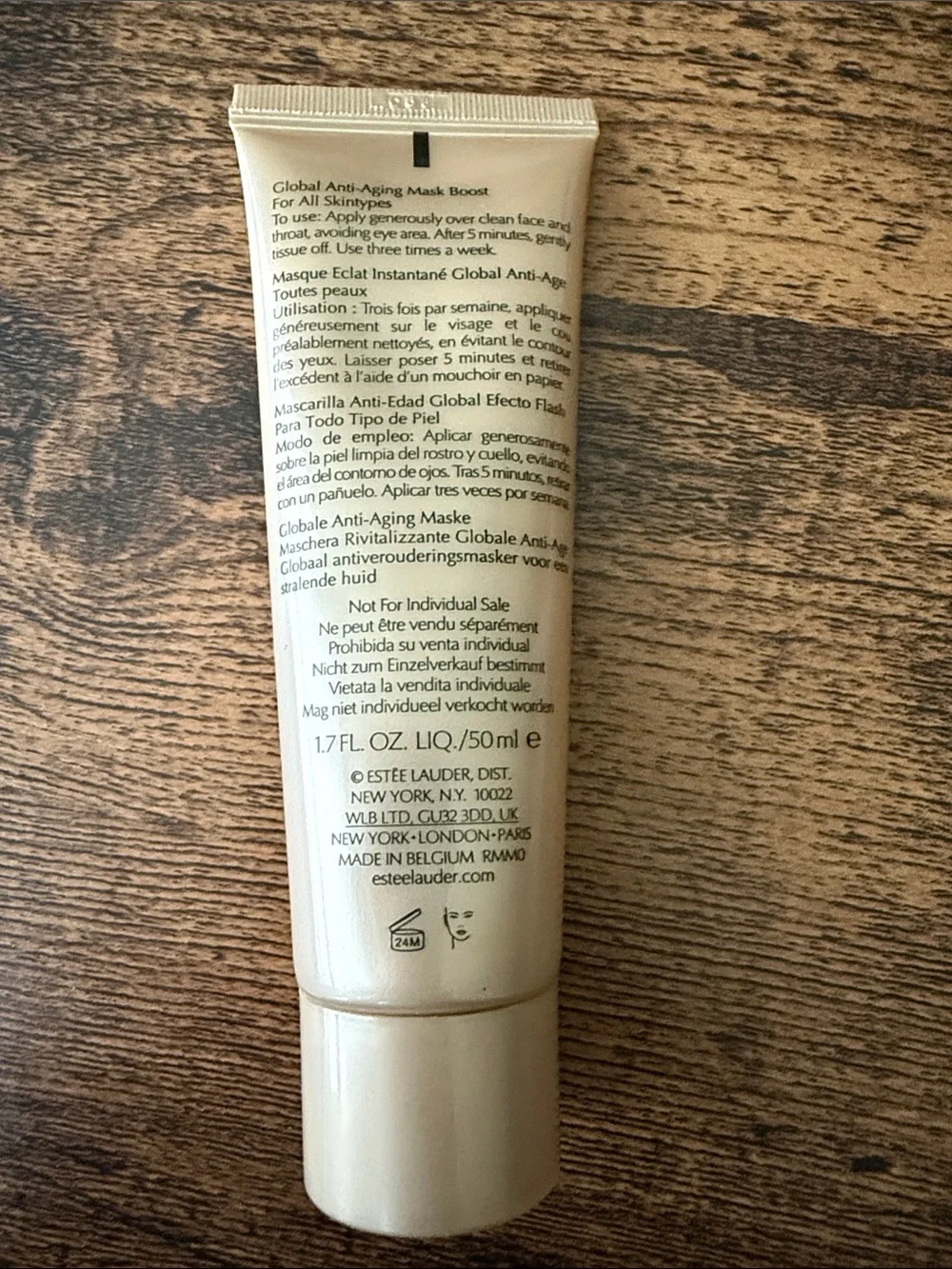 Estee Lauder Beige Anti-Aging Mask Tube - Picture 2 of 3